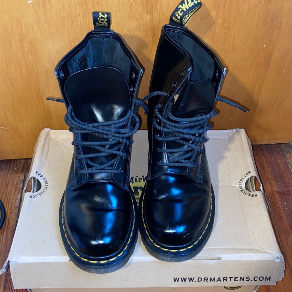 Black Doc Marten Boots